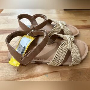 Girls Sandals Dolce Vita size 4Y Tan